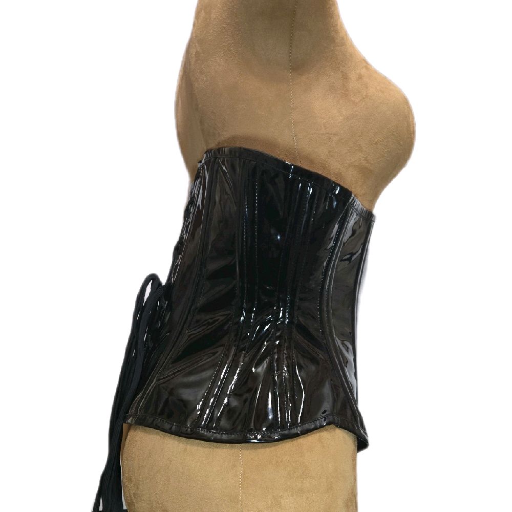 Black PVC Corset – Signature Shape CC-500|32" Waist Goal| 13" Length