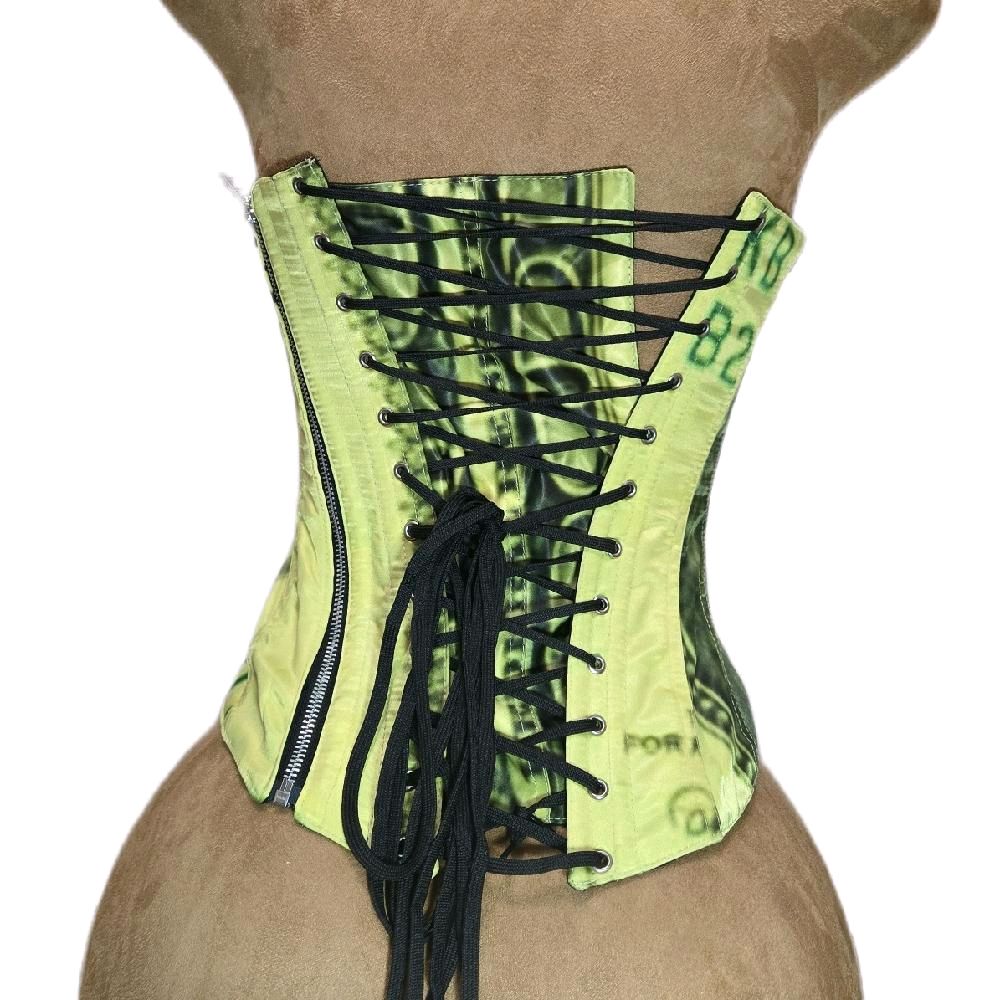 “Money” Overbust Corset Top | 22-24-Inch Waist  | Fashion Fit