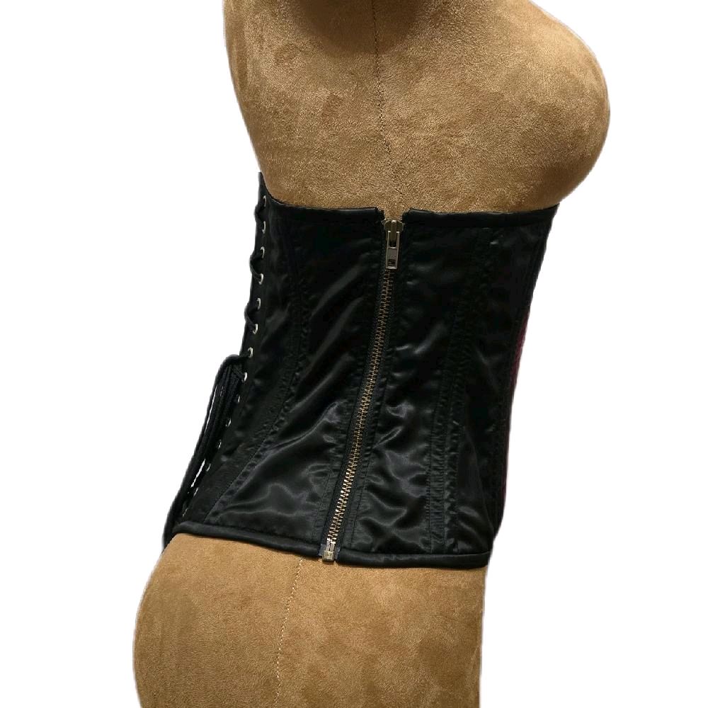 Purple Skeleton Corset | 28" Waist Goal | 12" Length | Buskless