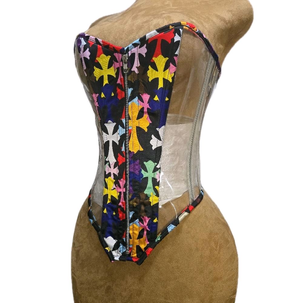 24” waist goal | 16” length | bold, clear-panel overbust 🔥