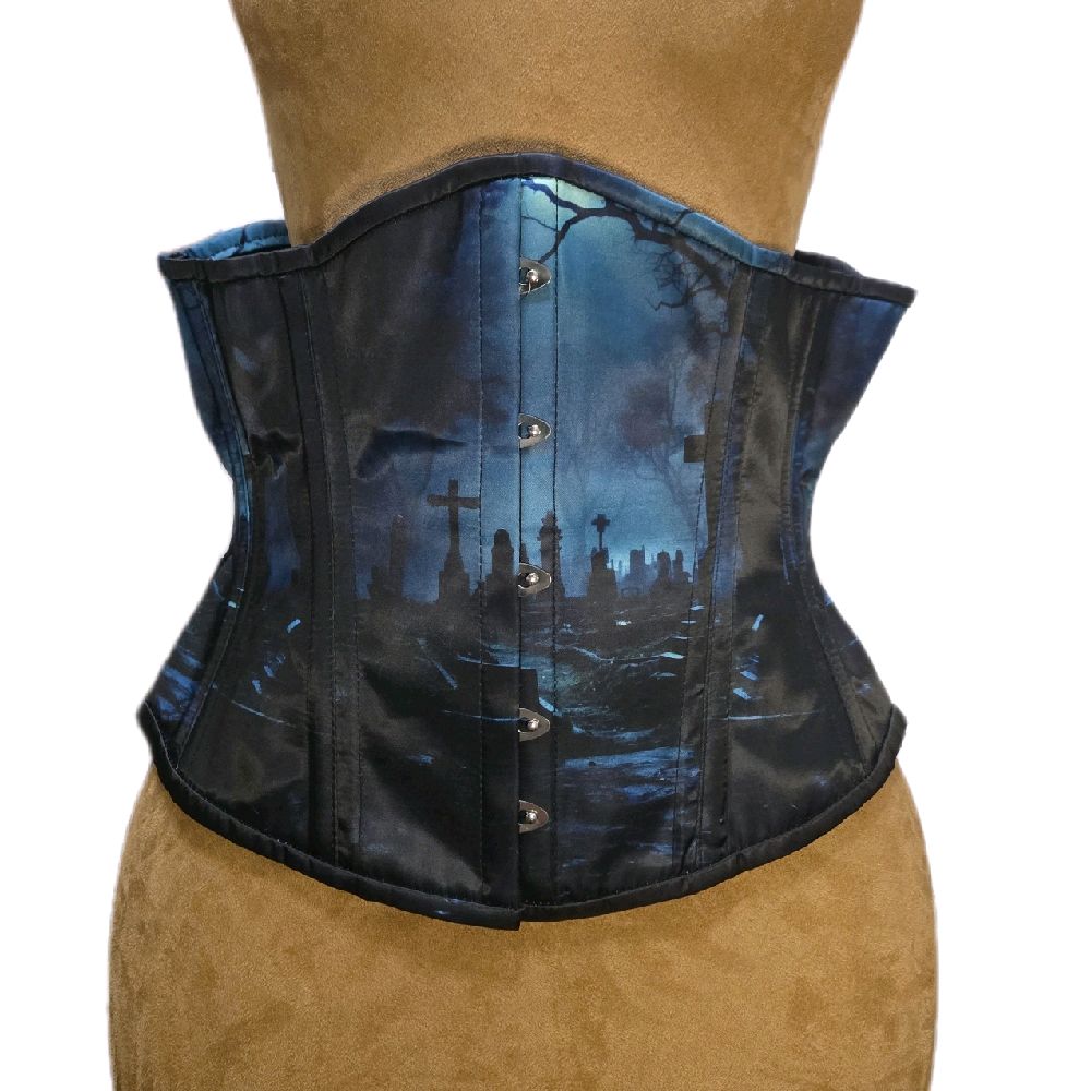 Spooky Graveyard Corset – Signature Shape CC-500 | 36" Waist Goal | 12.5" Length