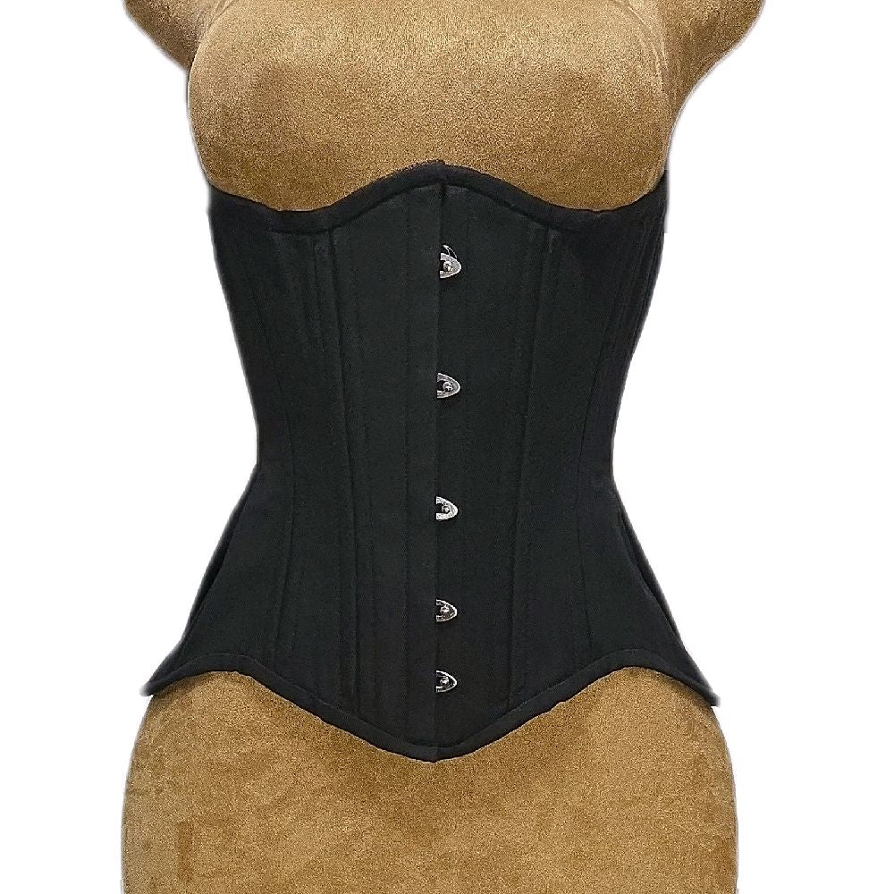 22-Inch Waist Goal | 13" Length | Black Cotton | Signature Shape CC706