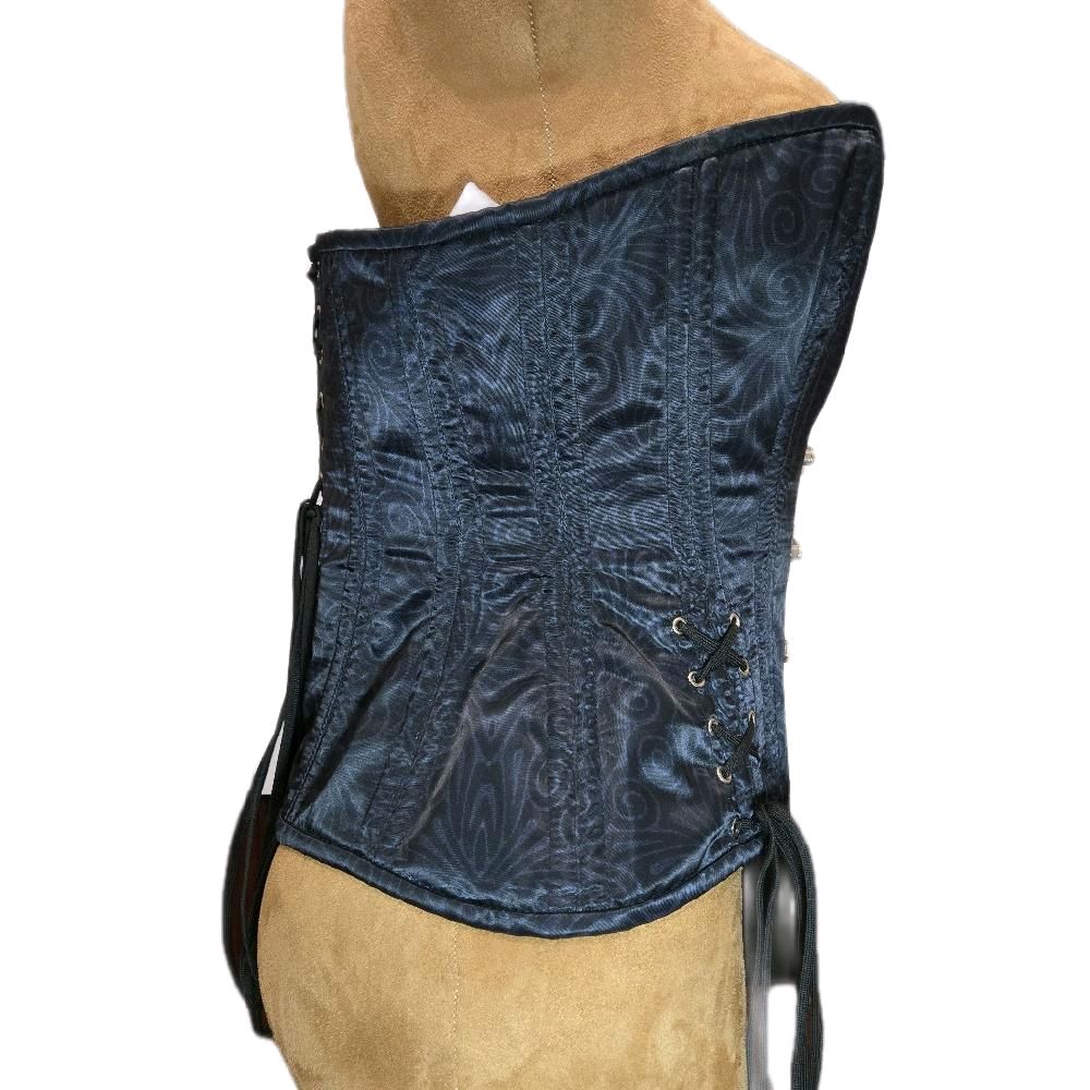Overbust Damask Printed Swing Clasp Corset – 32 Waist Goal