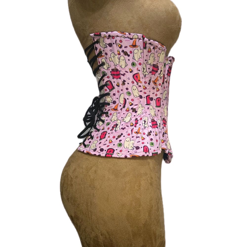 Whimsical Cutesy Spooky Corset 👻Signature Shape CC-500 | 20” Waist Goal | 12” Length