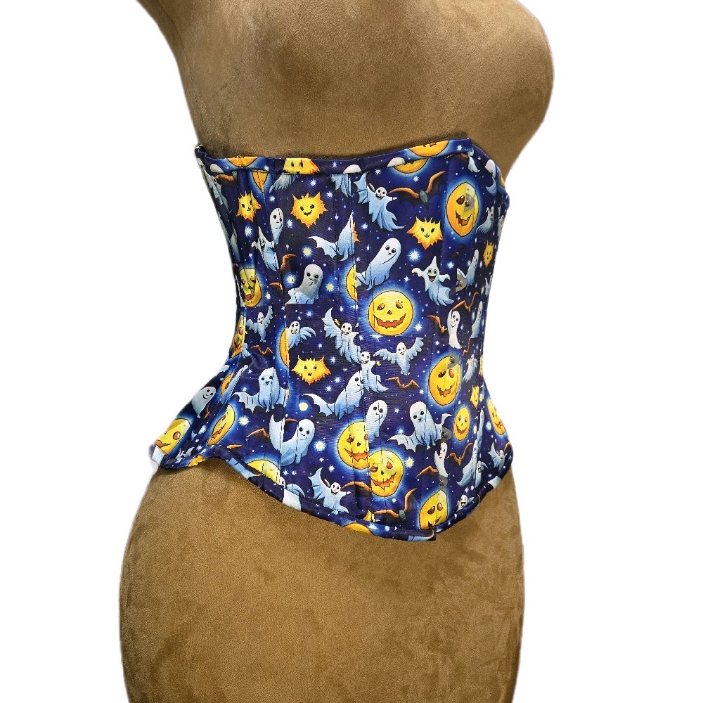 👻 Whimsical Ghost & Moon Corset🌙Signature Shape CC-500 | 30” Waist Goal | 12” Length