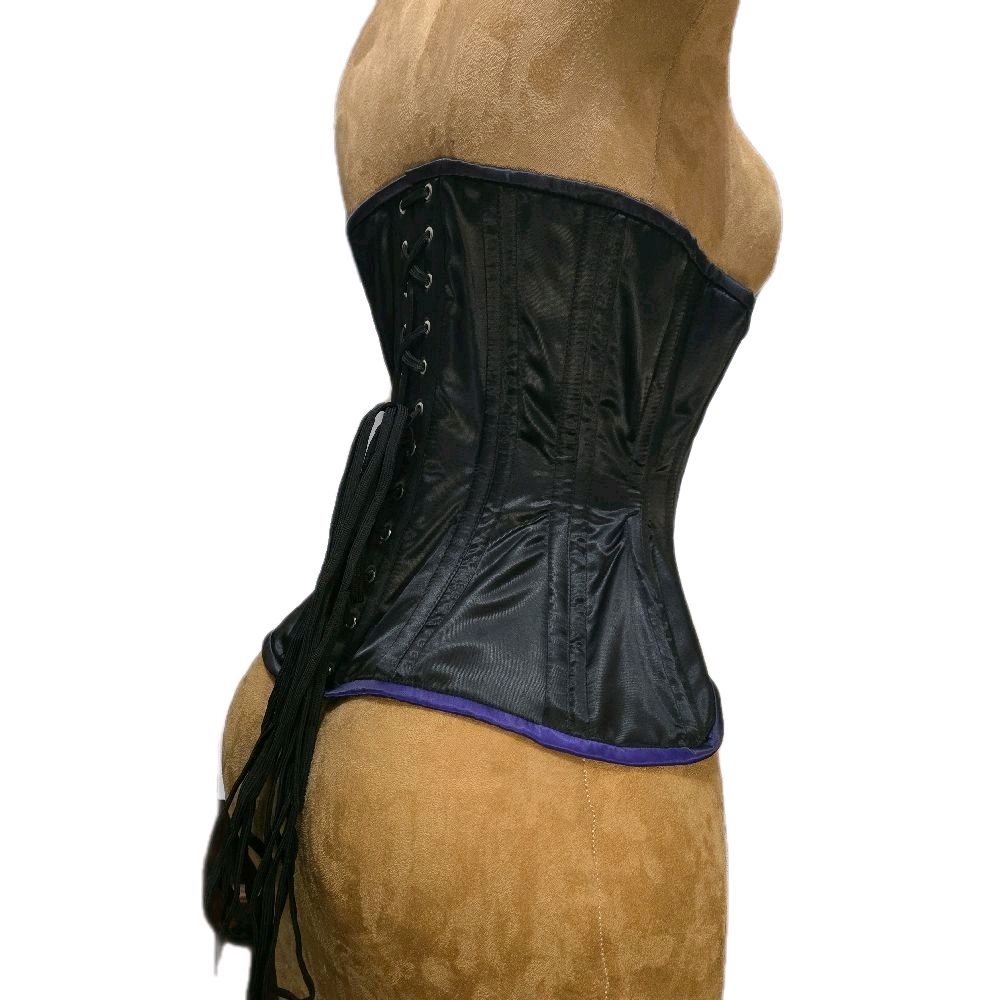 Purple| Black| Moon Skull Corset 
Signature Shape CC-706| 28” Waist Goal | 12” Length