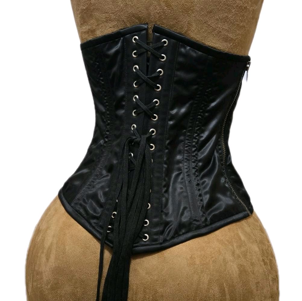 Purple Skeleton Corset | 28" Waist Goal | 12" Length | Buskless