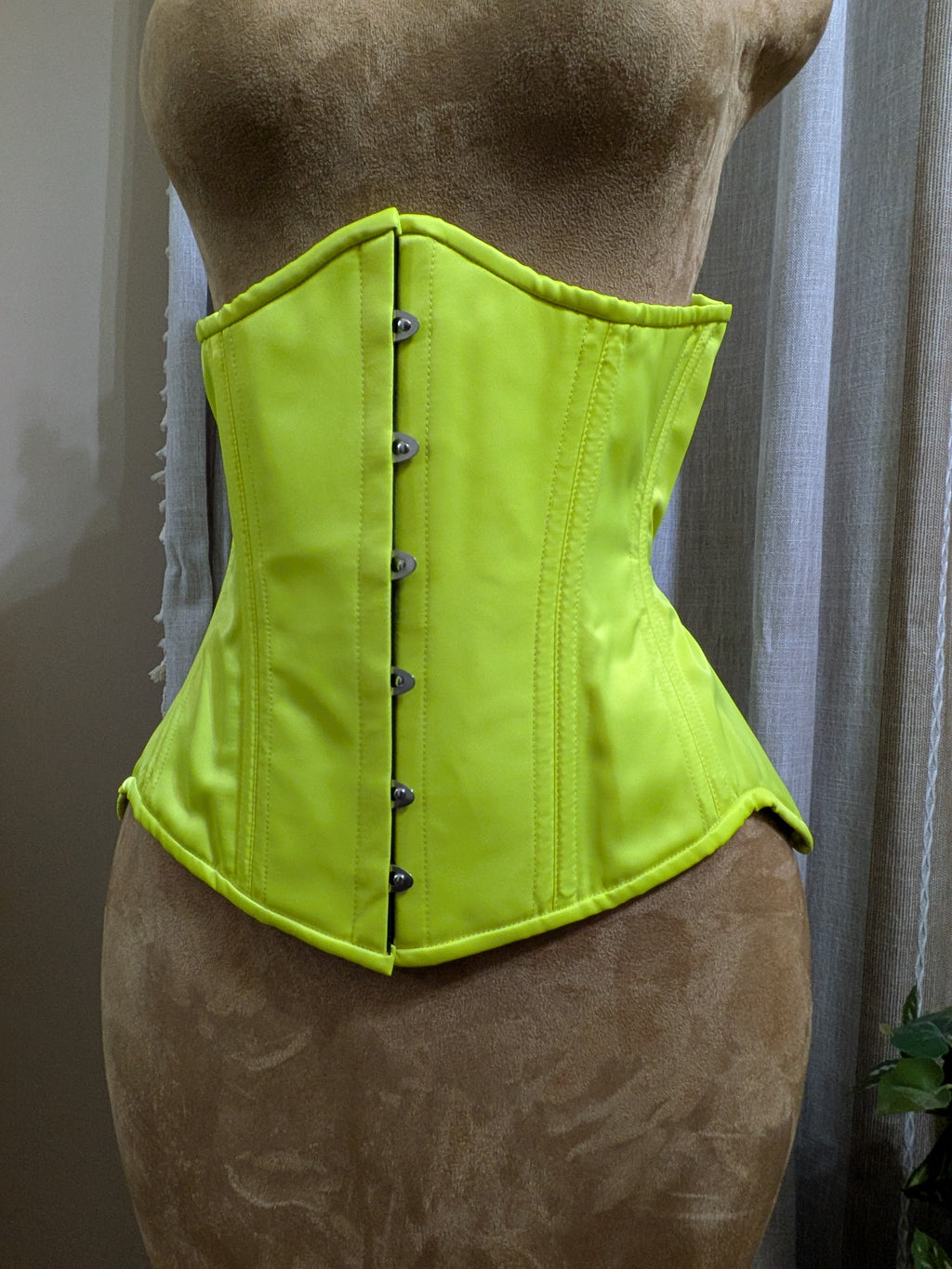 Bright Yellow Neon Satin | Custom