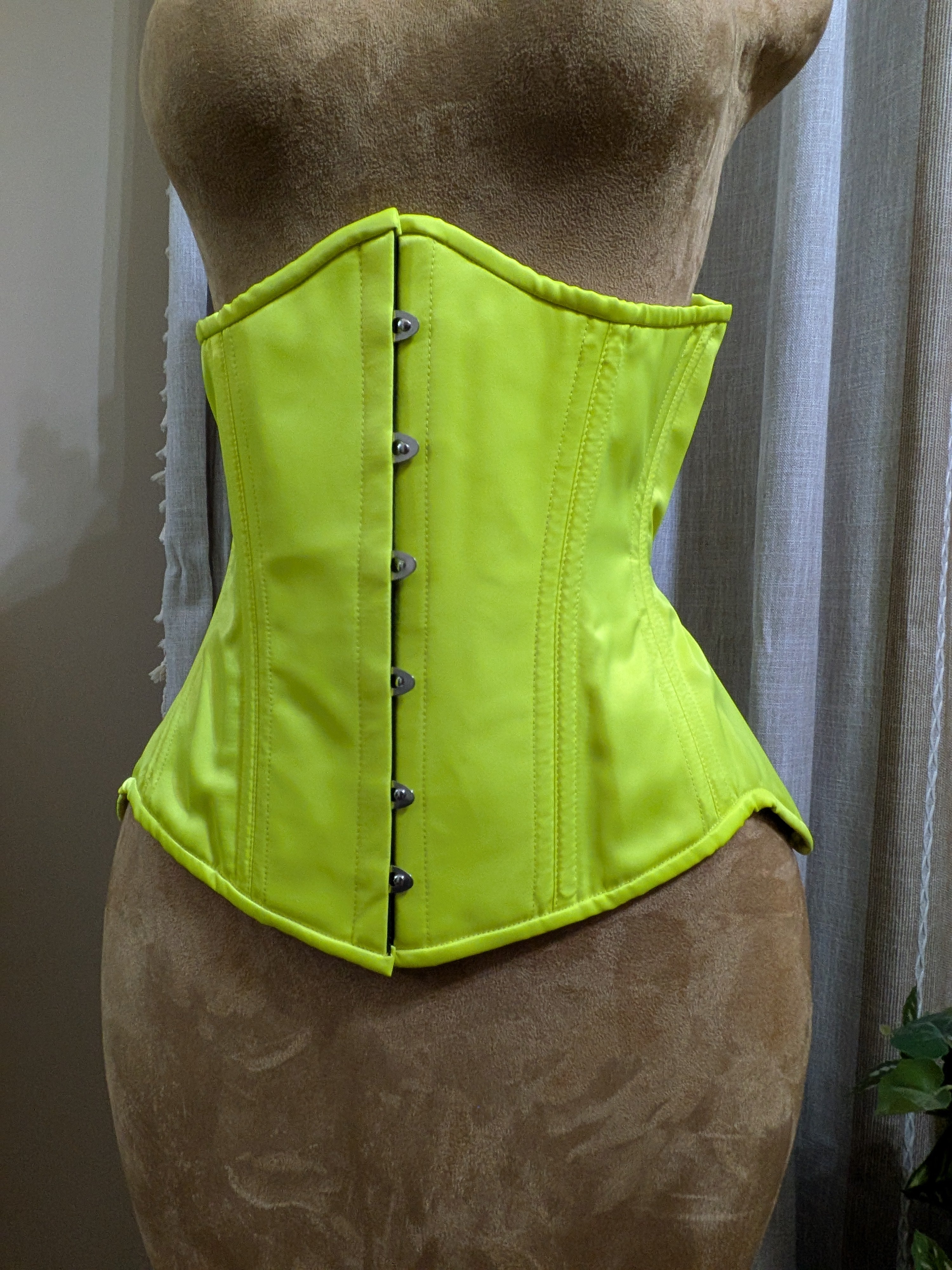 Bright Yellow Neon Satin | Custom
