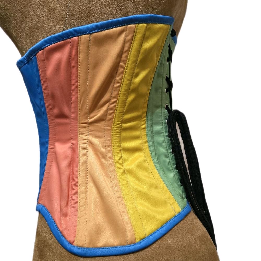 Strawberry Shortcake Zip Corset – 26” Waist Goal Outfit Womenswear Cute Pastel Print Printed Shapewear