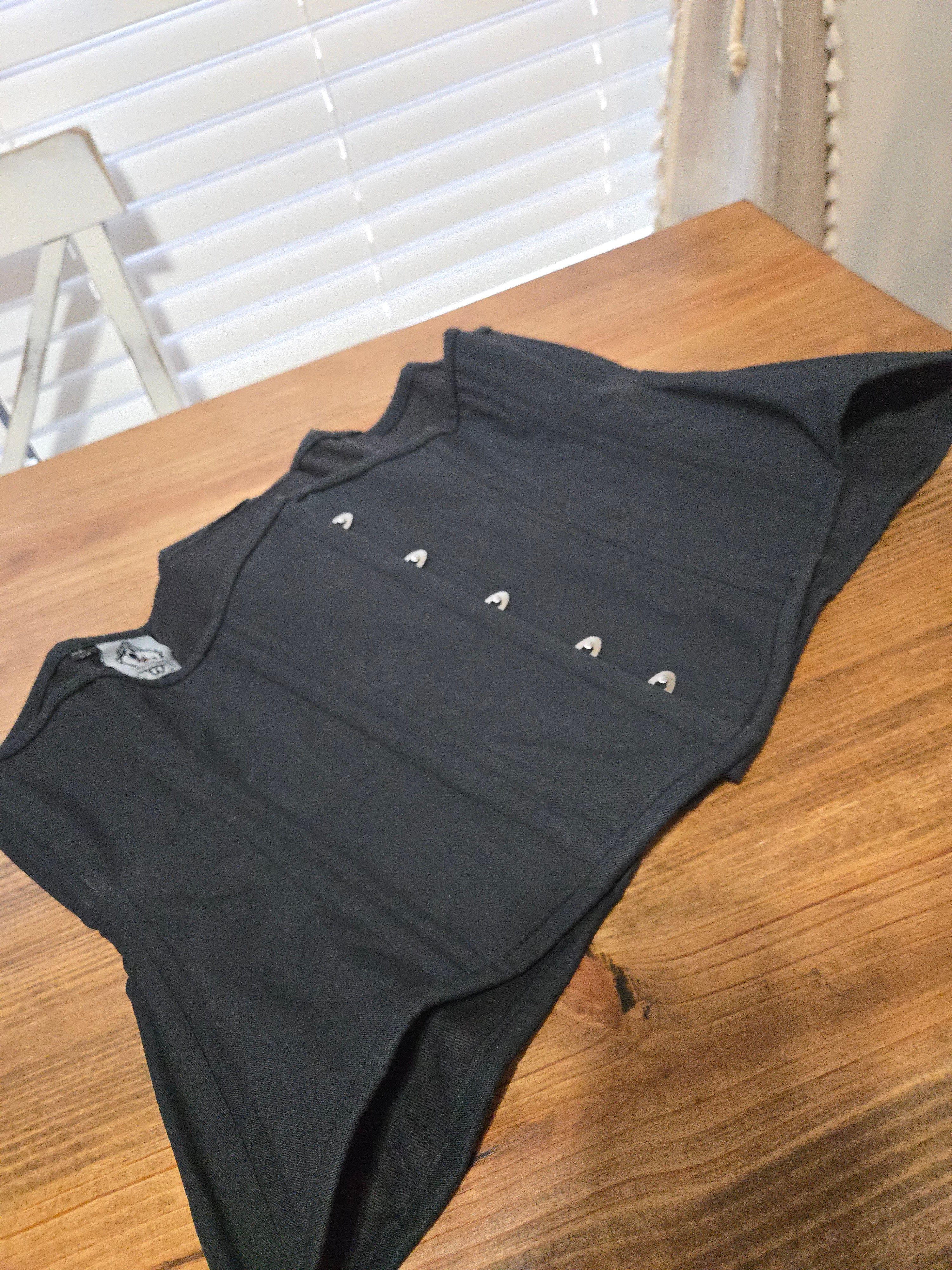 Black Cotton| Signature Shape Torpedo| 42 Waist Goal| 13 length Corset