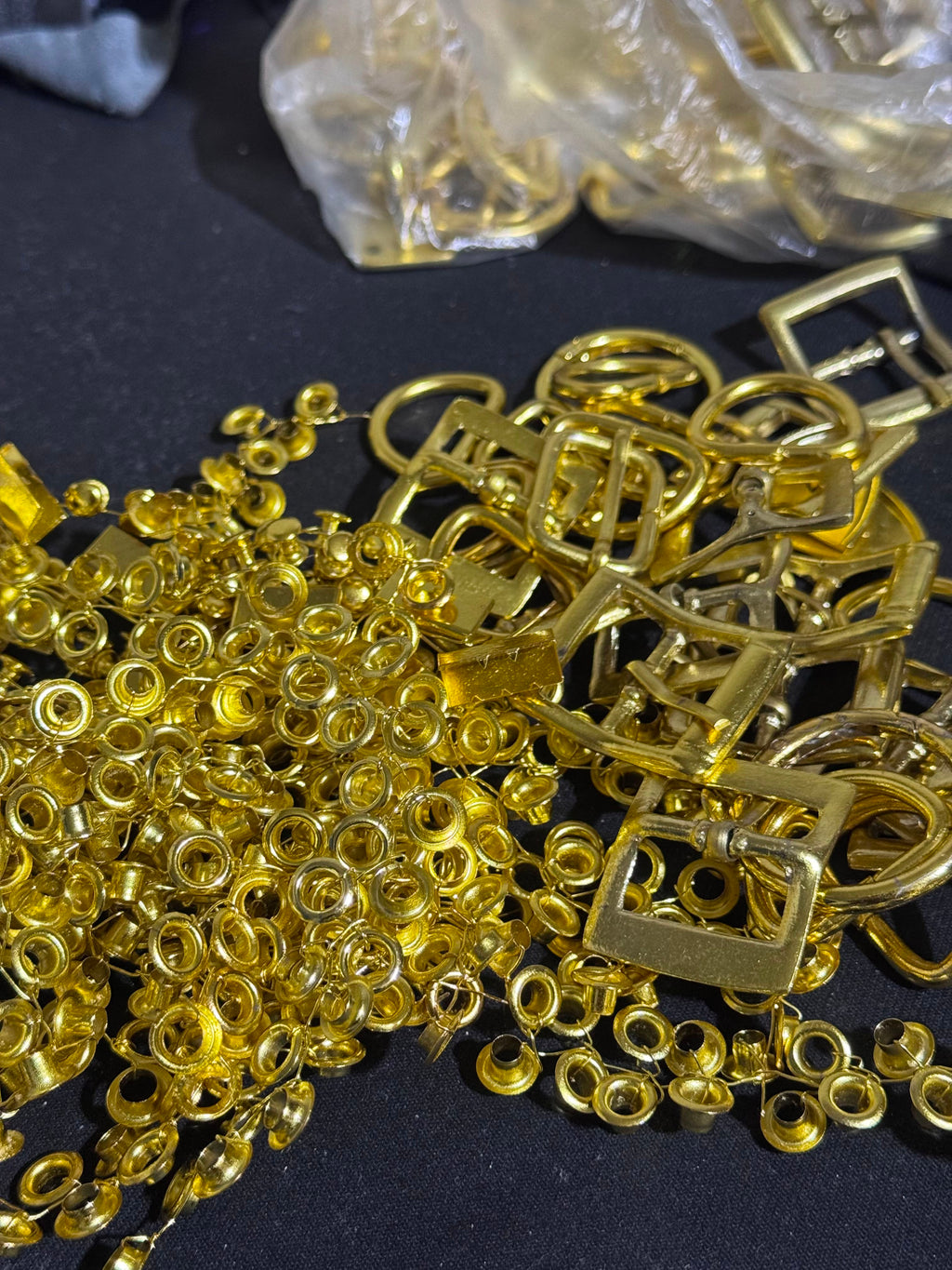 Gold accessories add on