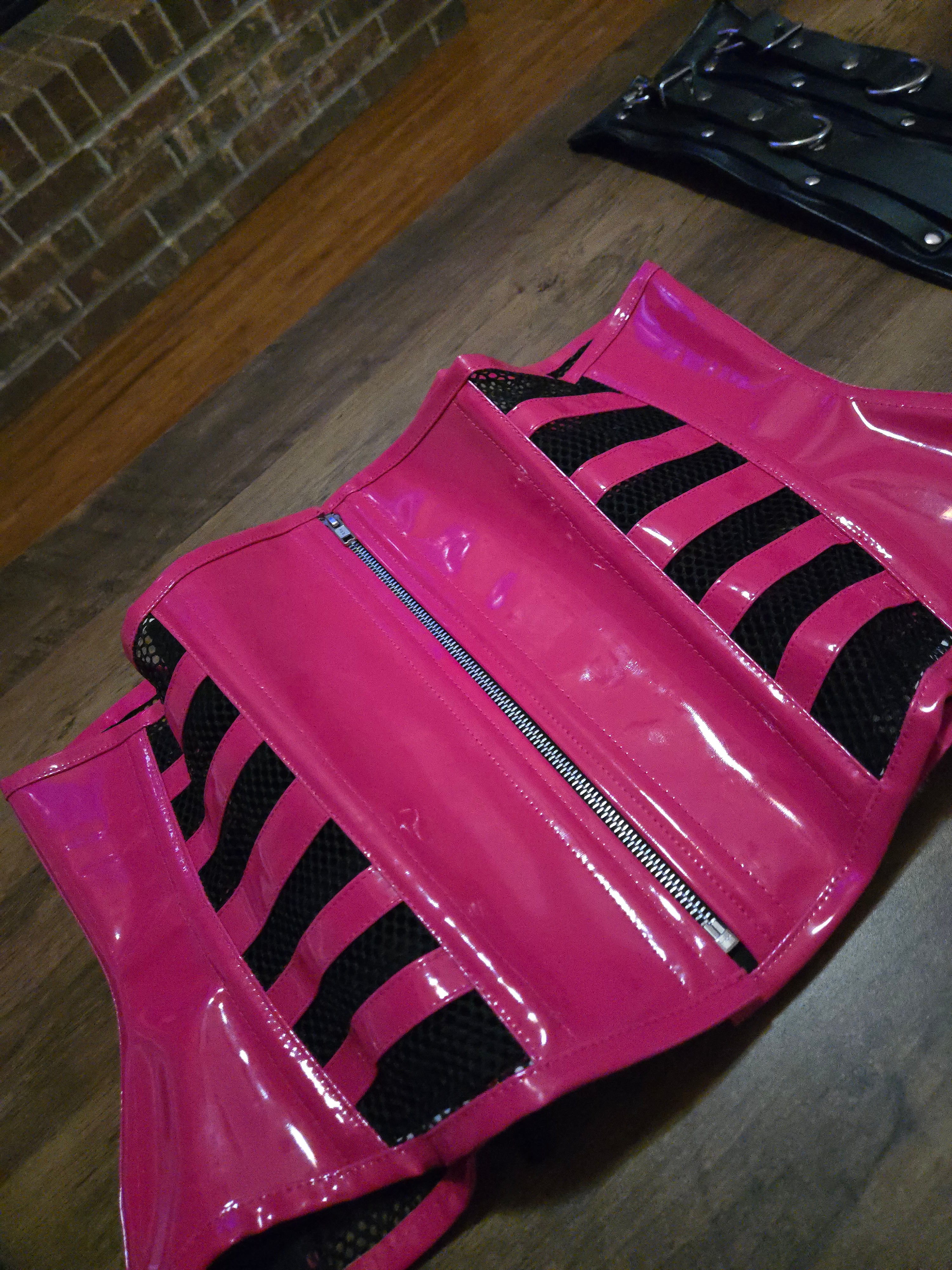 Custom PVC| Mesh Corset