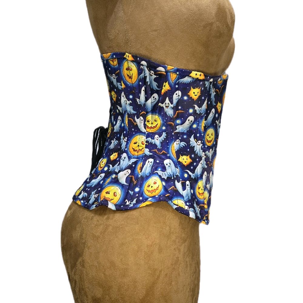 👻 Whimsical Ghost & Moon Corset🌙Signature Shape CC-500 | 30” Waist Goal | 12” Length