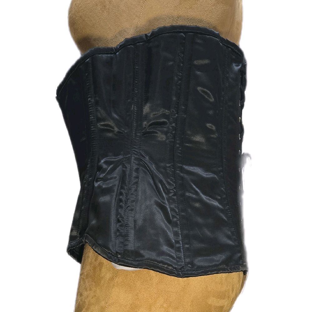 38-Inch Waist Goal | 13" Length | Black Satin | Signature Shape CC-500