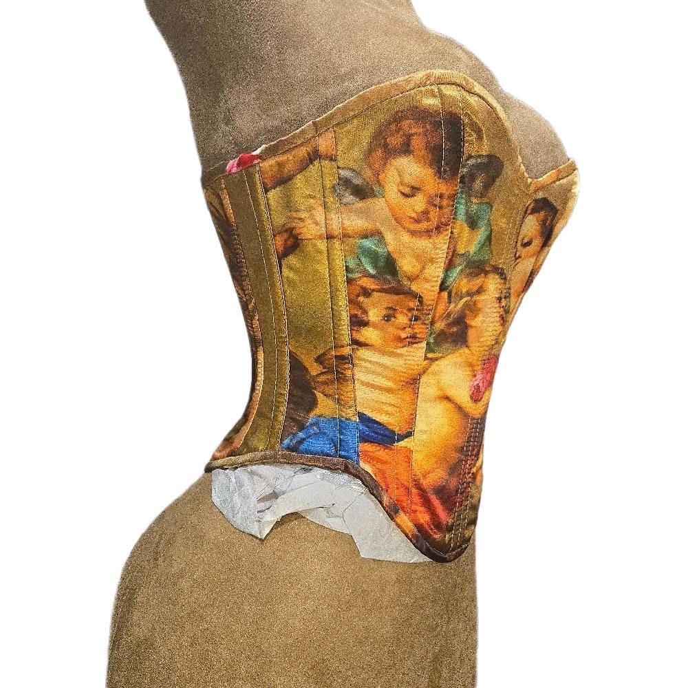 24” waist goal | 12” length | Victorian Elegance Revived | Angel Babies