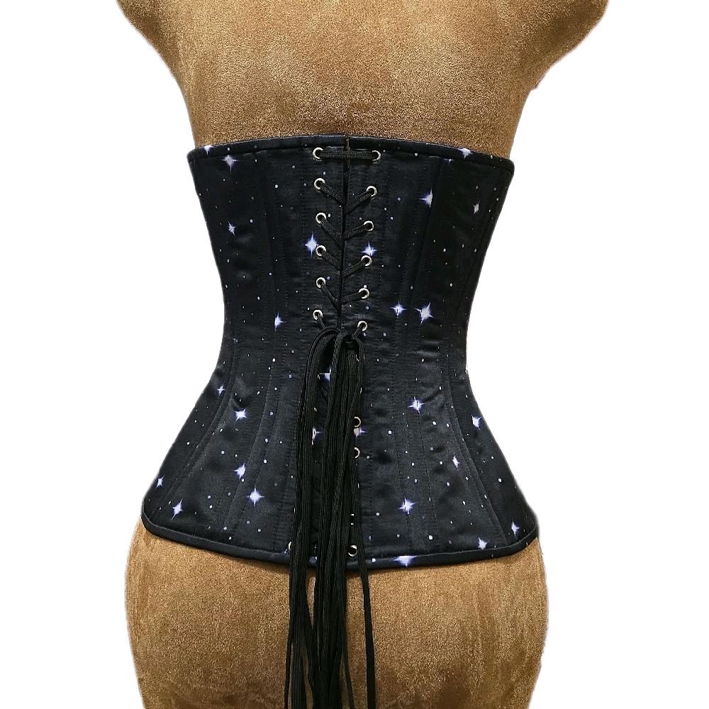 Fun Print Galaxy Unicorn, Dino & Cat Corset | 28" Waist Goal | 13" Length