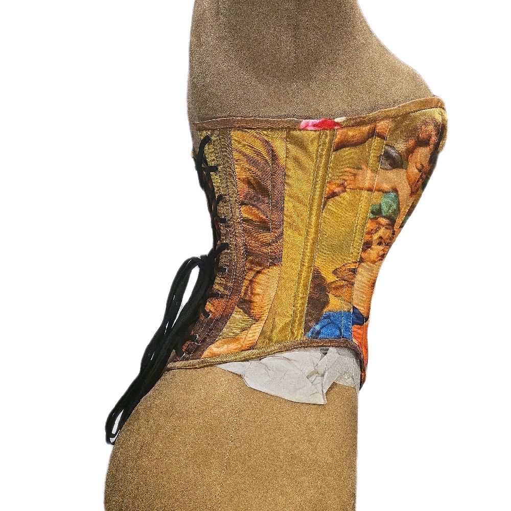 24” waist goal | 12” length | Victorian Elegance Revived | Angel Babies