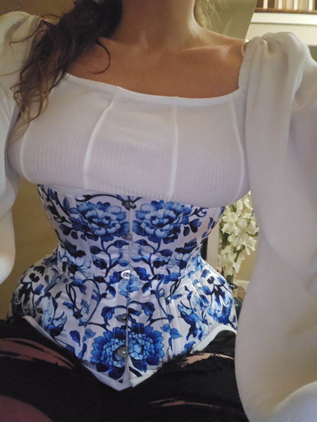 Super Curvy- Blue-White| Grandma Core| Chinoiserie| Signature Shape Collection