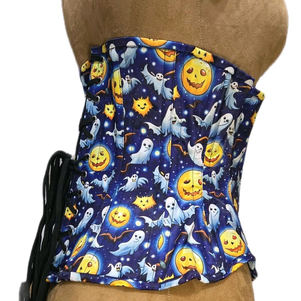 👻 Whimsical Ghost & Moon Corset🌙Signature Shape CC-500 | 30” Waist Goal | 12” Length