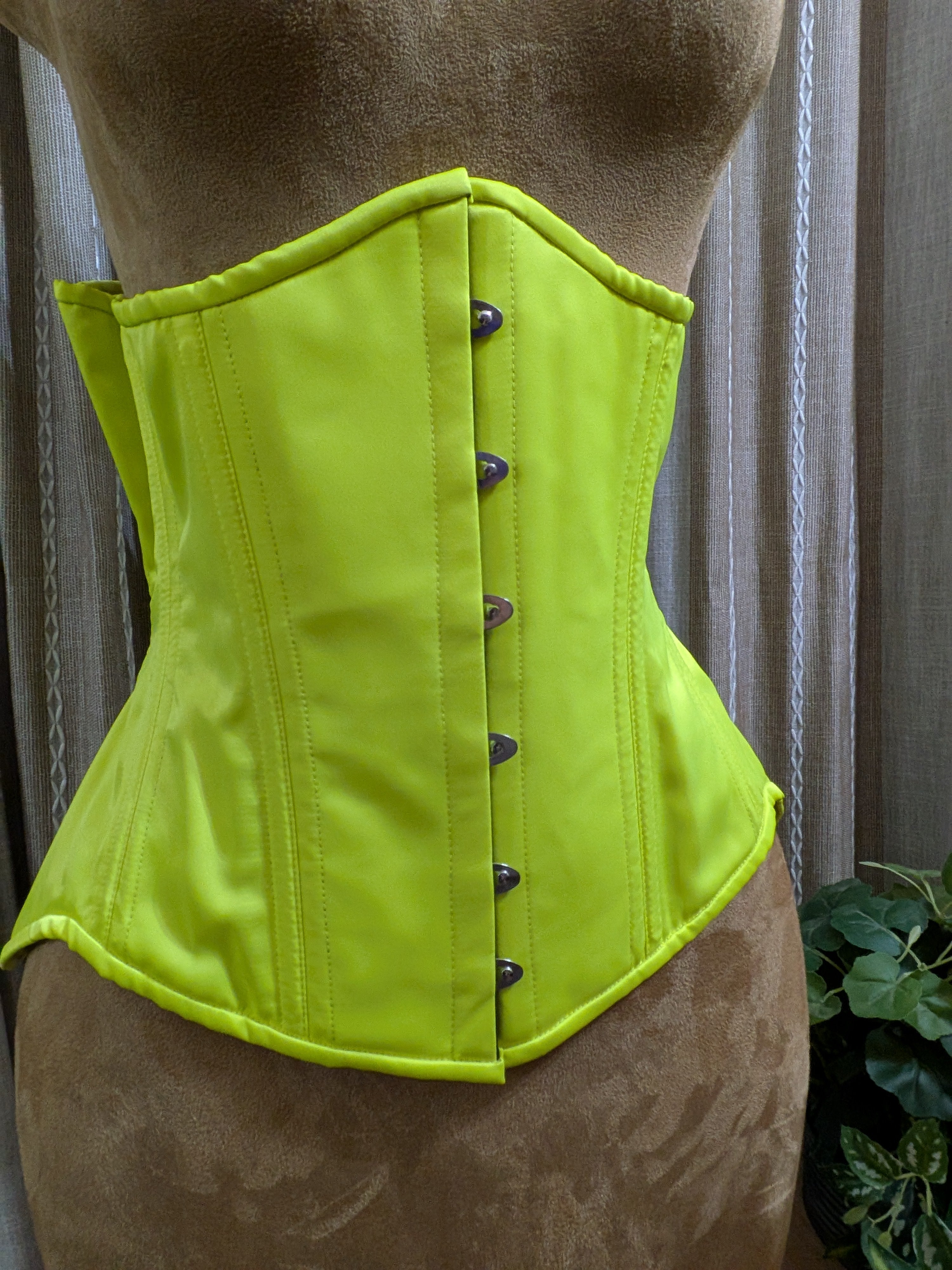 Bright Yellow Neon Satin | Custom