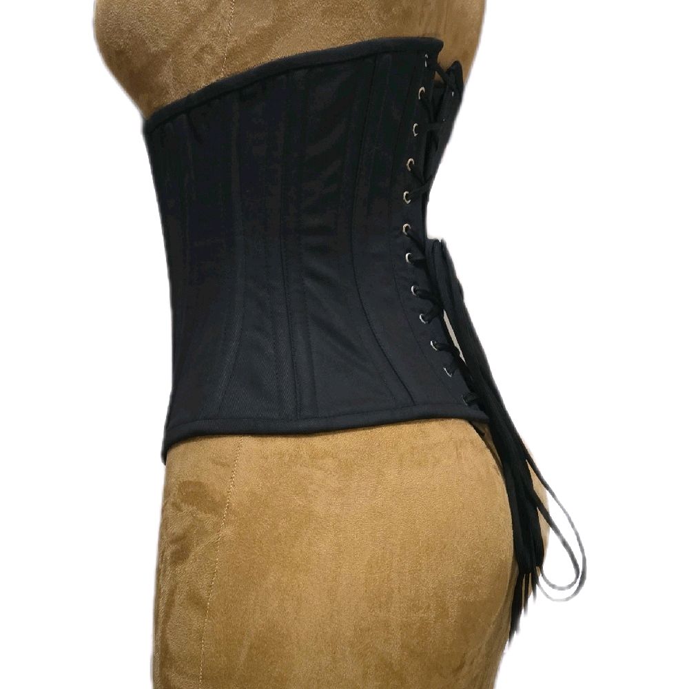 26-inch waist goal | 12-inch length | Black Cotton | Signature Shape CC-604