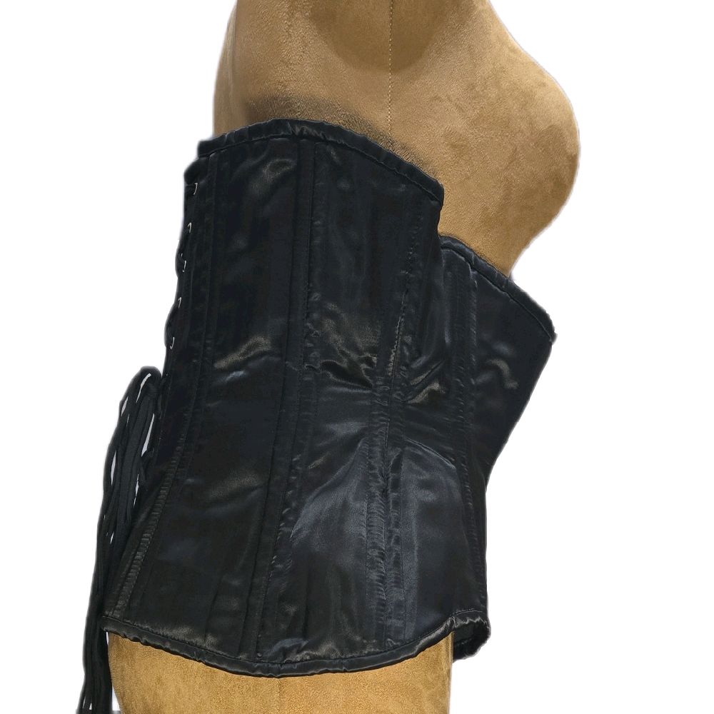 38-Inch Waist Goal | 13" Length | Black Satin | Signature Shape CC-500