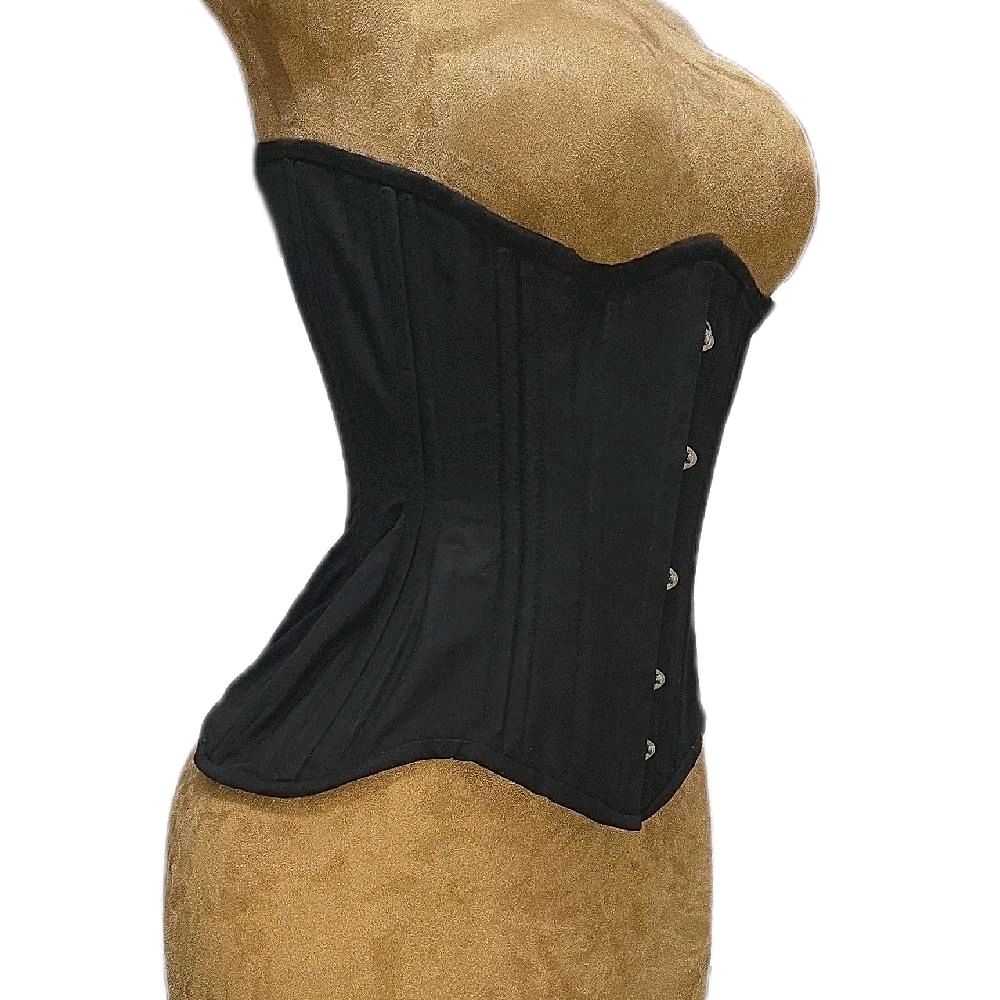 22-Inch Waist Goal | 13" Length | Black Cotton | Signature Shape CC706