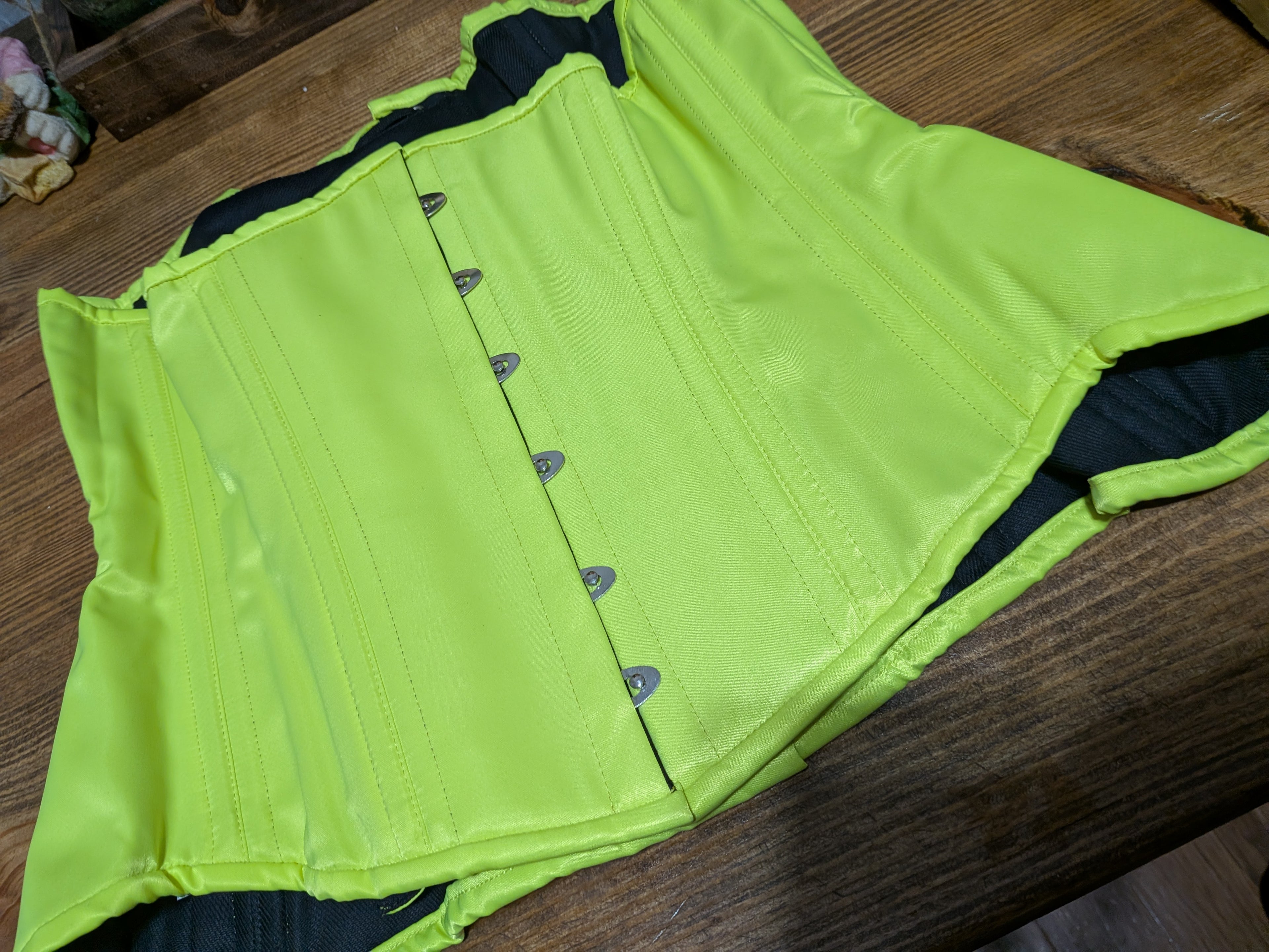 Bright Yellow Neon Satin | Custom