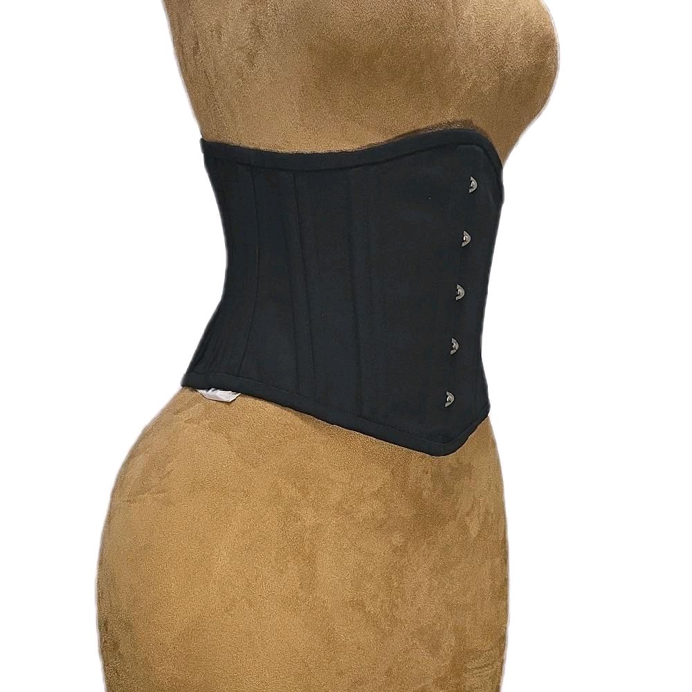 26-Inch Waist Goal | 9.5" Length | Black Cotton | Signature Shape CC-604