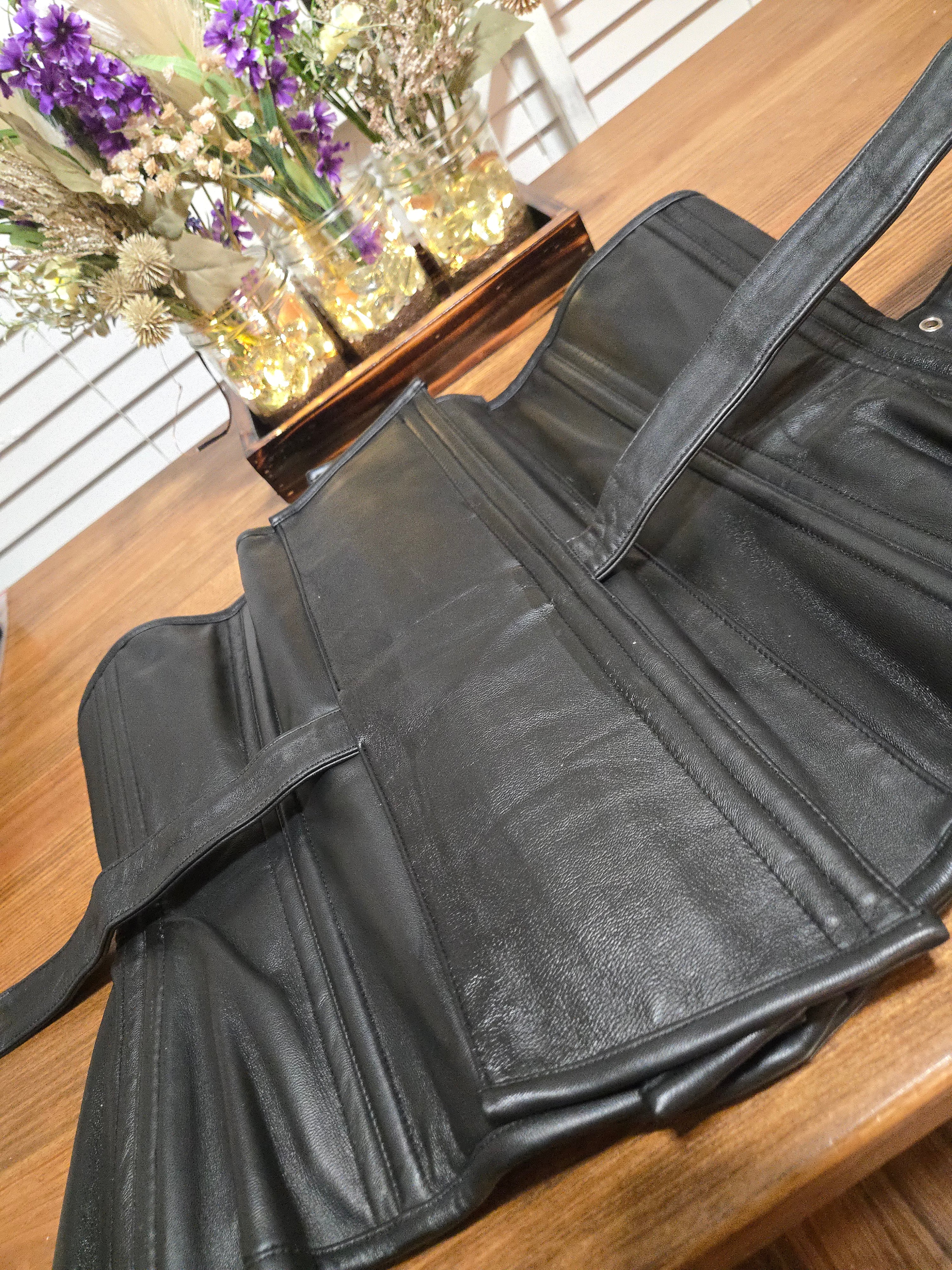 Genuine Leather Lockable Waist Training Corset – Front & Back Lock Closure