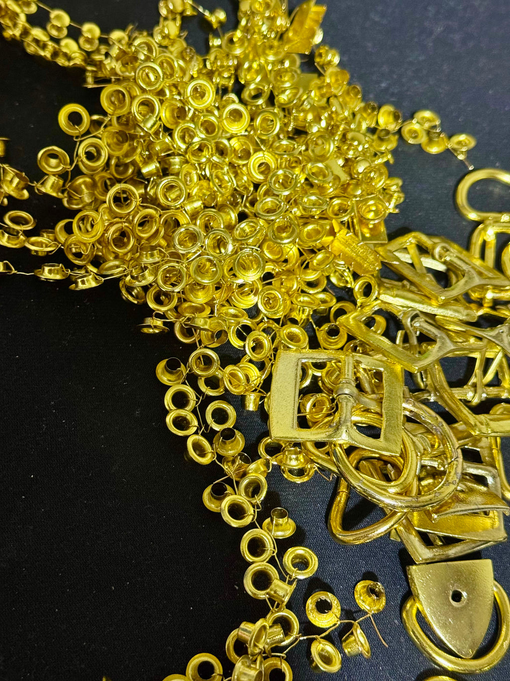 Gold accessories add on