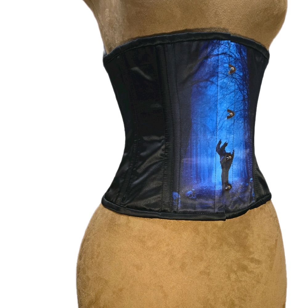 Spooky Hand Corset|Signature Shape CC-605 | Waist Goal 30” | Length 10.5”| Sleeper