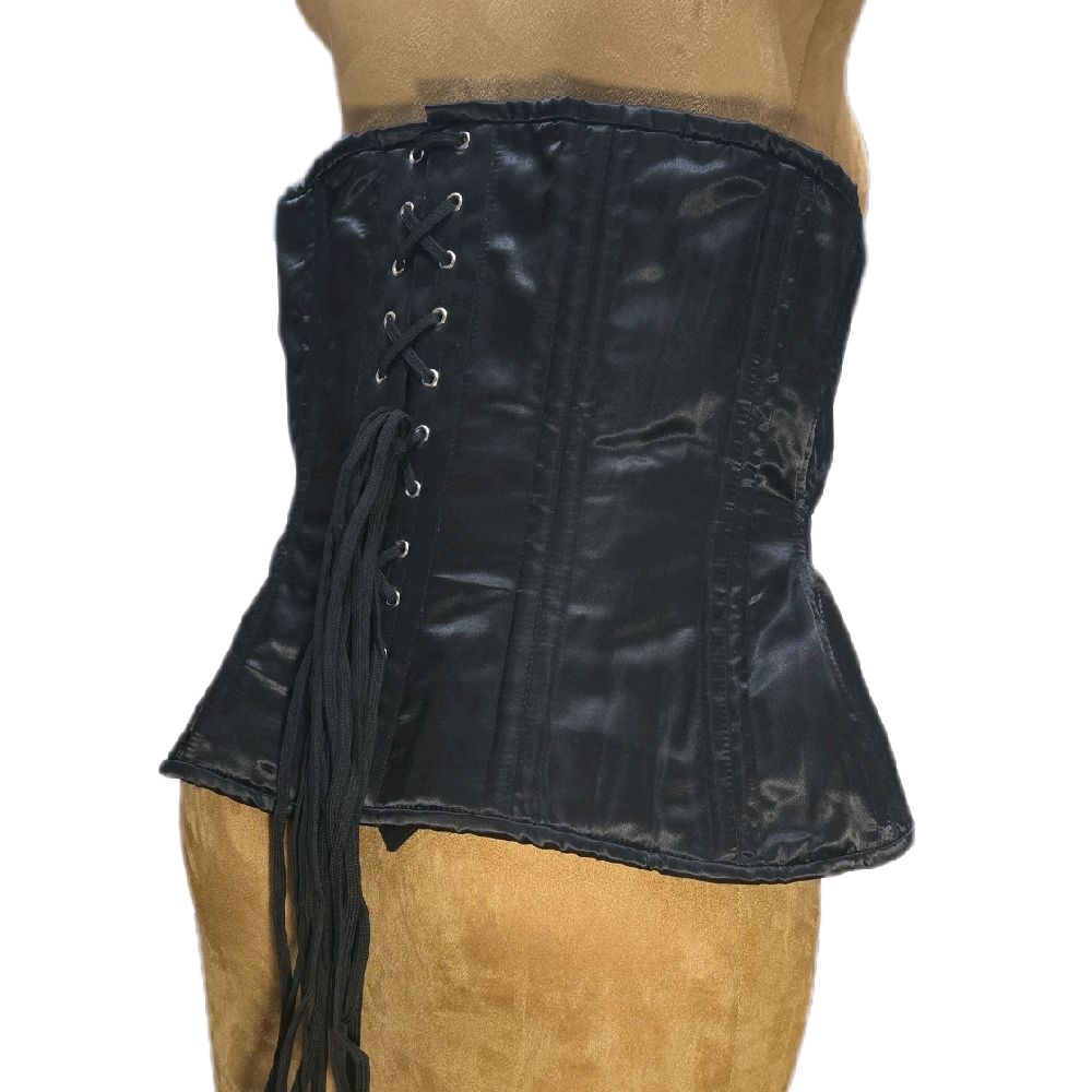 38-Inch Waist Goal | 13" Length | Black Satin | Signature Shape CC-500