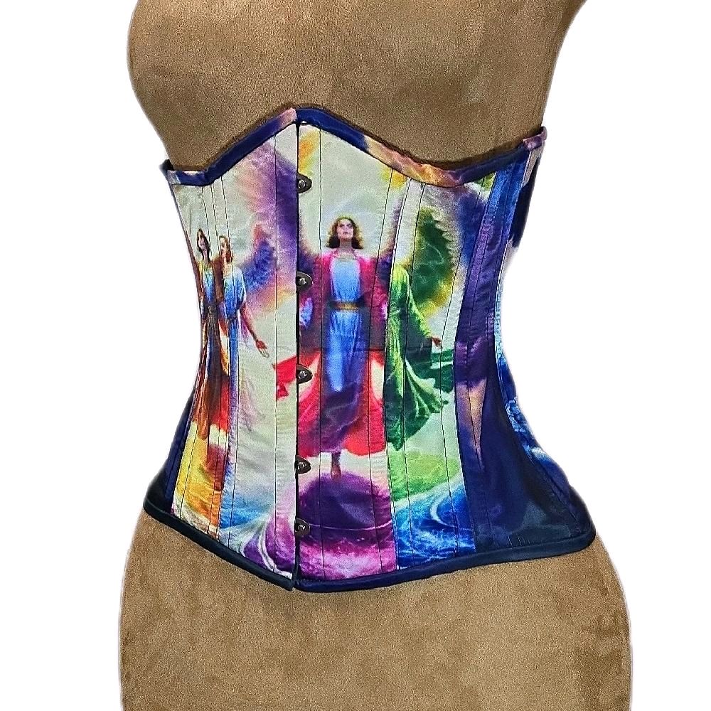 Spiritual Angel Corset – Archangel | 26" Waist | 12.5" Length