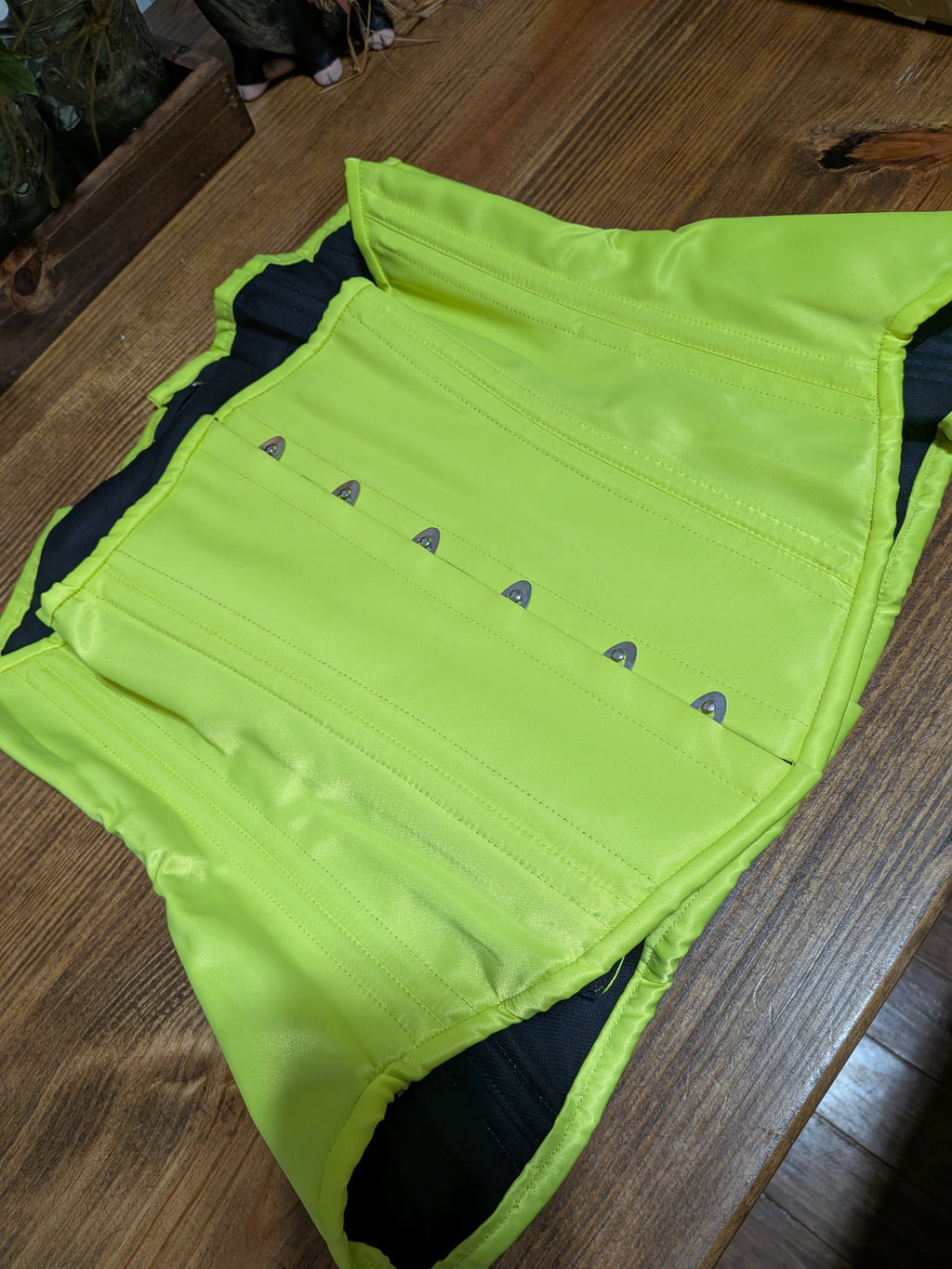 Bright Yellow Neon Satin | Custom