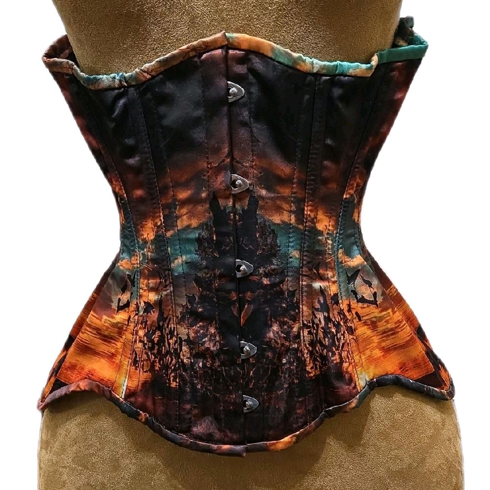 Super Curvy Sunset Corset | 20” Waist Goal|12 Length