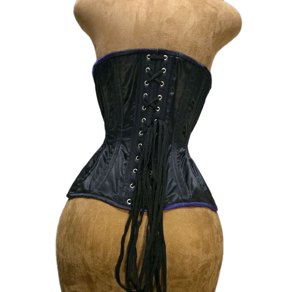 Purple| Black| Moon Skull Corset 
Signature Shape CC-706| 28” Waist Goal | 12” Length