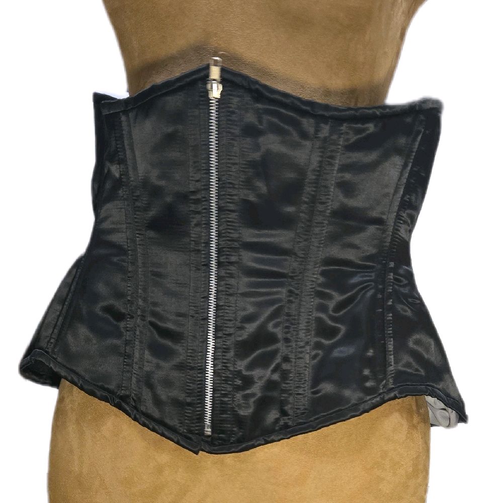 38-Inch Waist Goal | 13" Length | Black Satin | Signature Shape CC-500