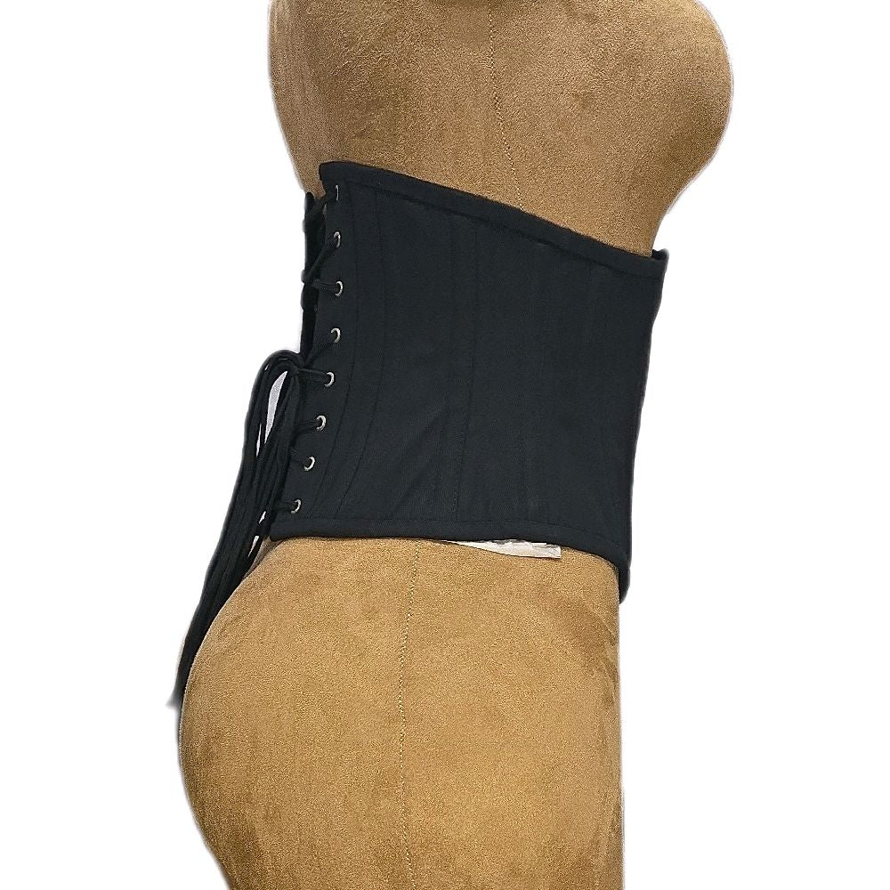 26-Inch Waist Goal | 9.5" Length | Black Cotton | Signature Shape CC-604