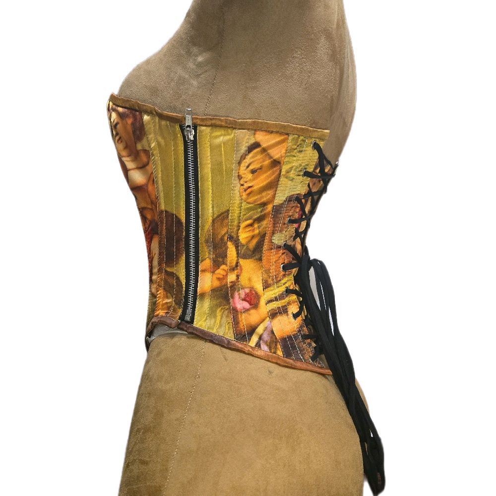 24” waist goal | 12” length | Victorian Elegance Revived | Angel Babies