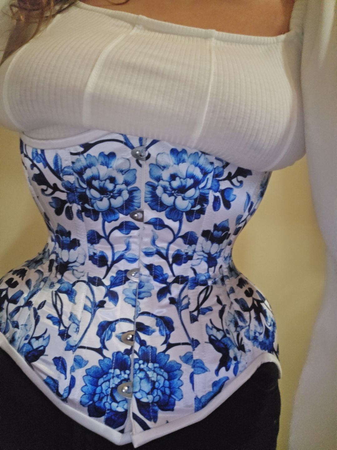 Super Curvy- Blue-White| Grandma Core| Chinoiserie| Signature Shape Collection