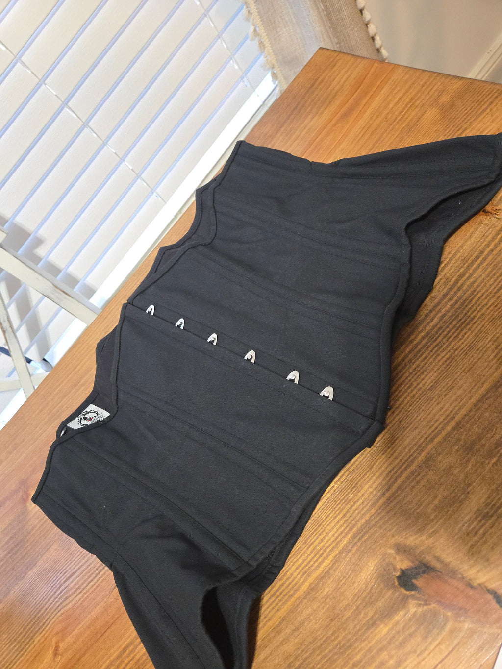 Black Cotton Curvy Corset| Signature Shape| 42 Waist| 14.5